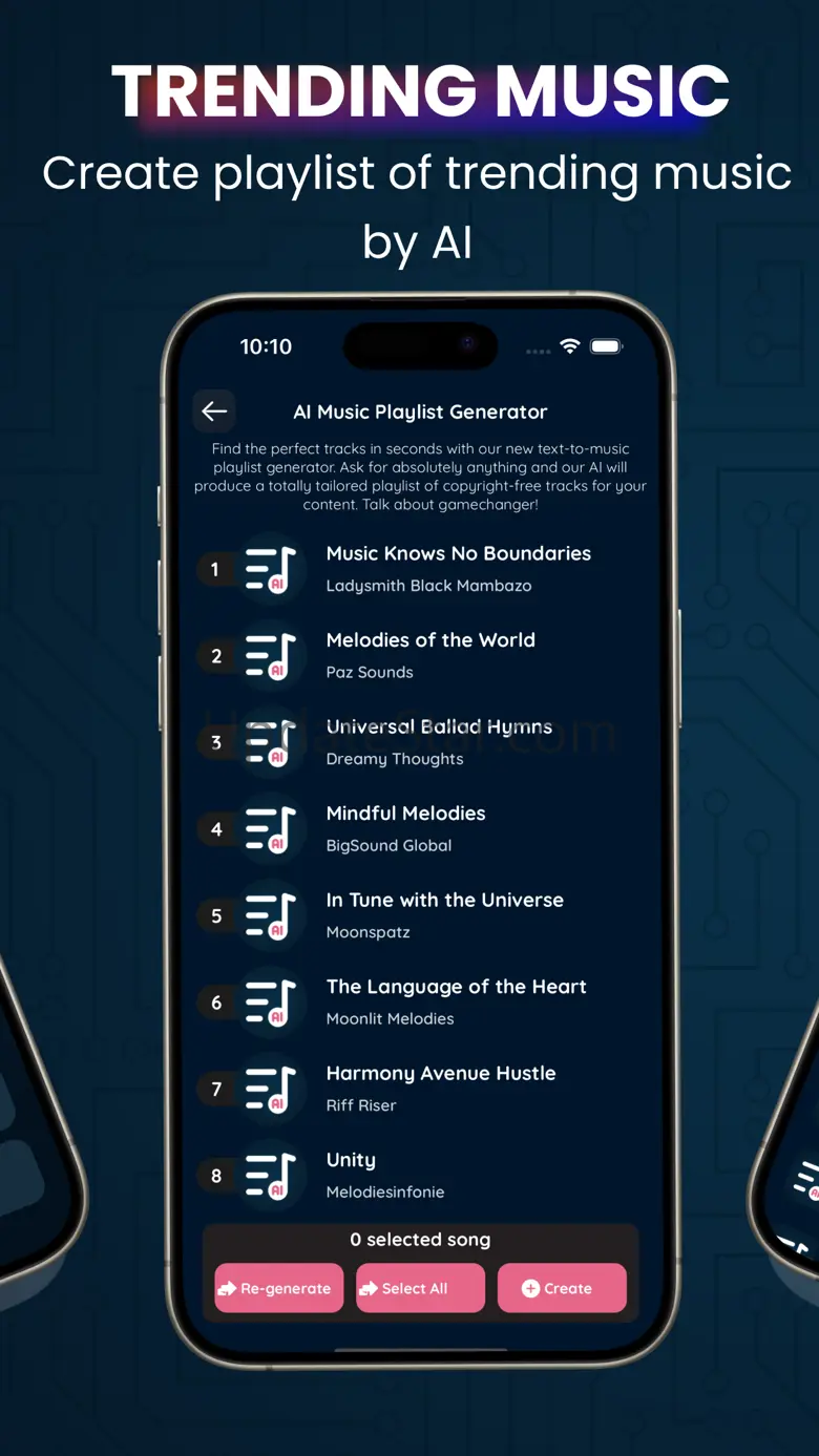 AI Music Playlist Generator 1.0.1