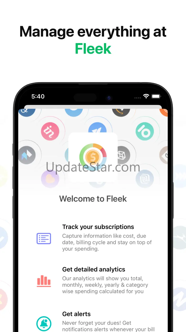 Fleek: Subscription Management 1.3