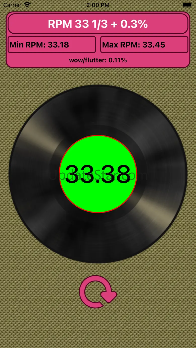 RPM Meter for Turntable 1.0.2