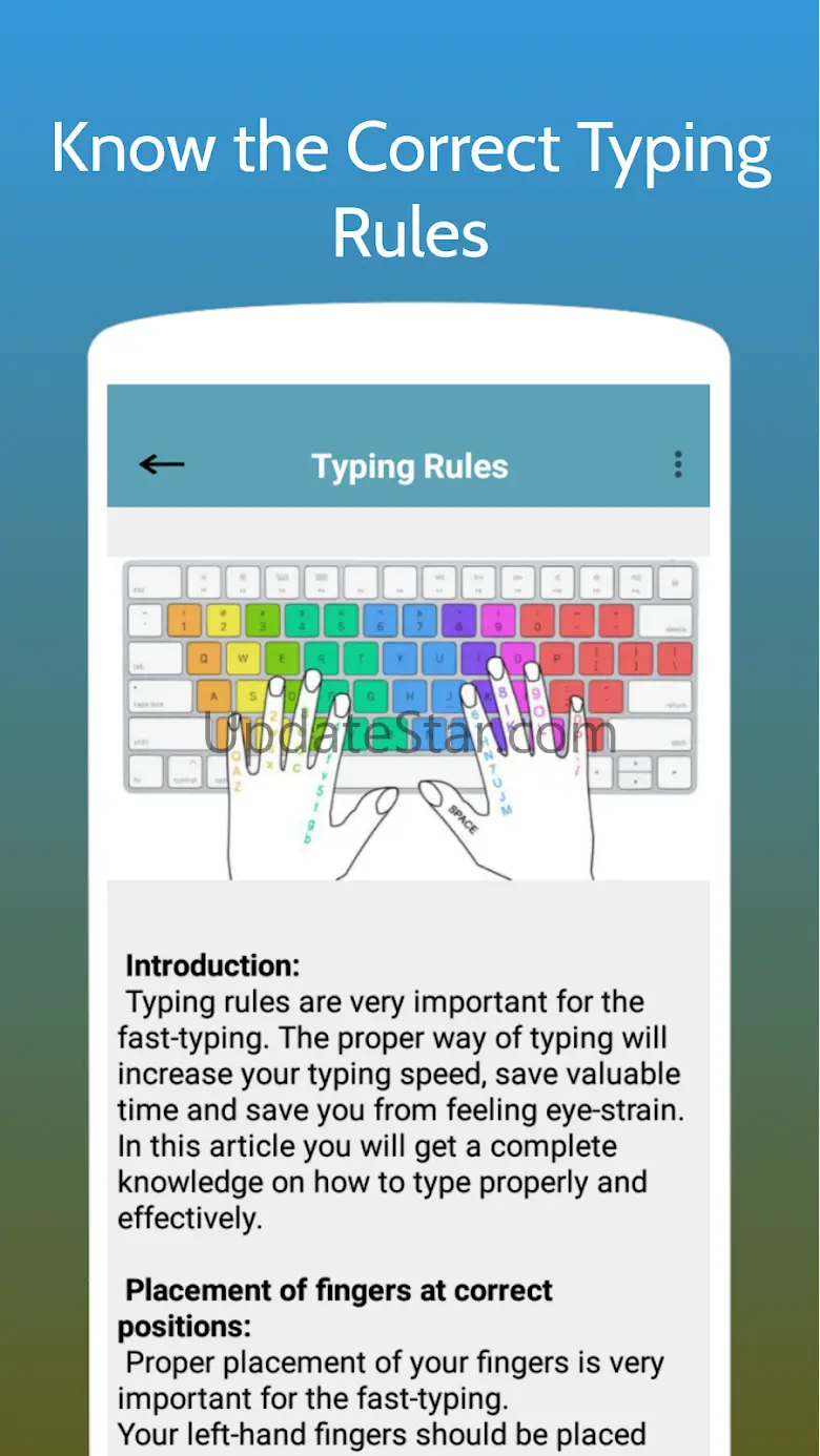 Typing Test App for Exams v9.8.1
