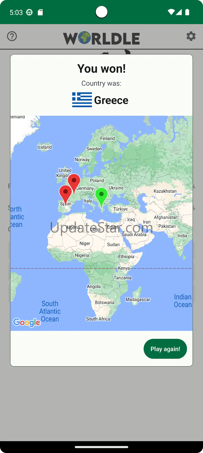 Worldle - Geography Guess 1.8