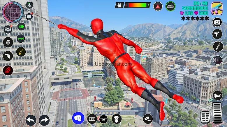 Superhero Game Crime War Clash