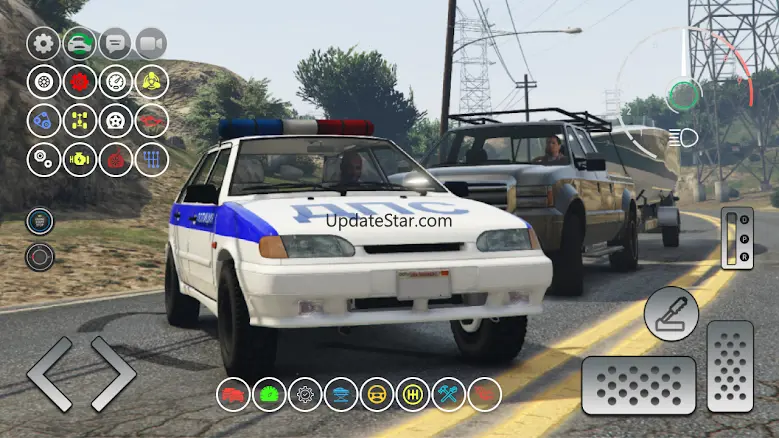 VAZ 2114 Police Car Simulator 3