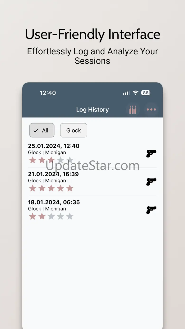 Shooting Range Data Log Book 1.0.2