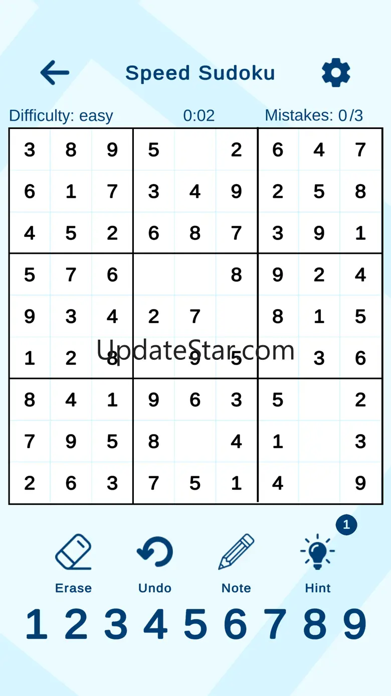 Speed Sudoku 1.0.3
