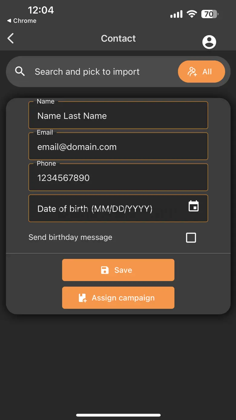 ClubSales 0.5.0