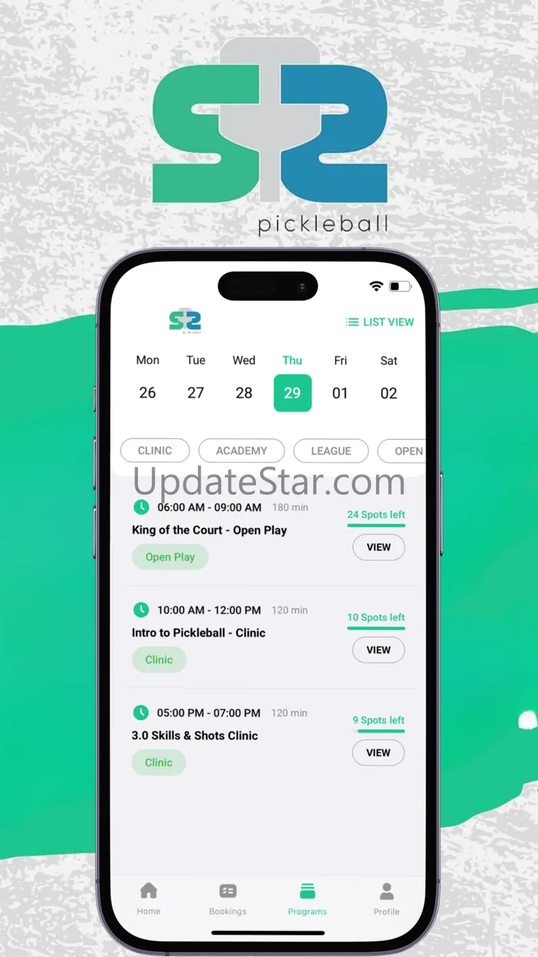 S2 Pickleball 3.0.0