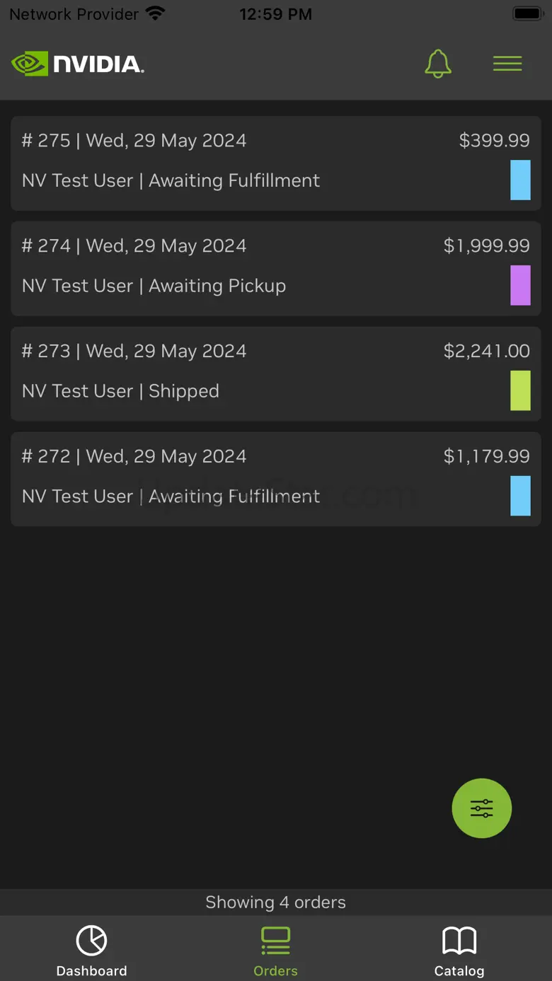 NVIDIA Marketplace Admin 2.0.3
