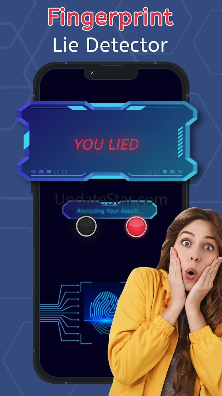 Lie detector fingerprint scann 1.0