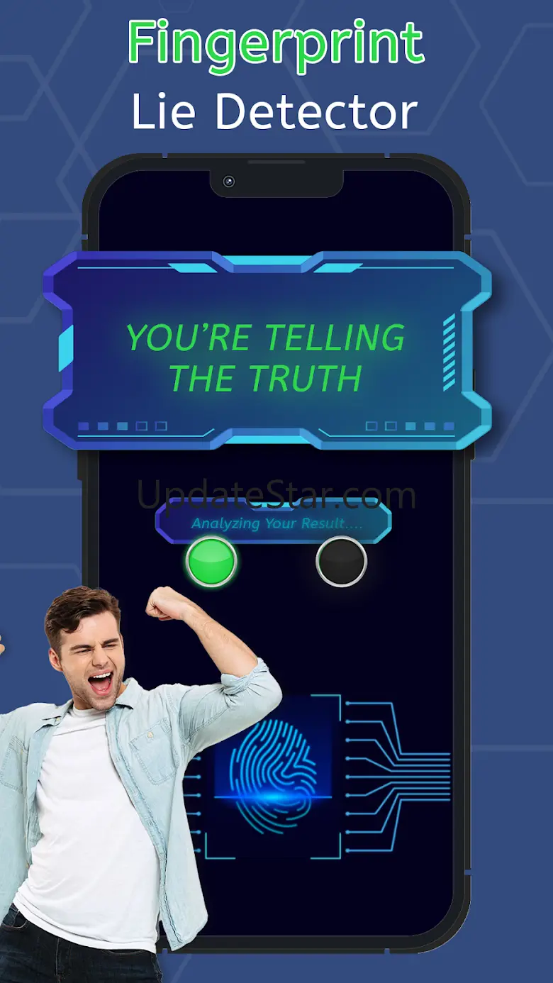 Lie detector fingerprint scann 1.0