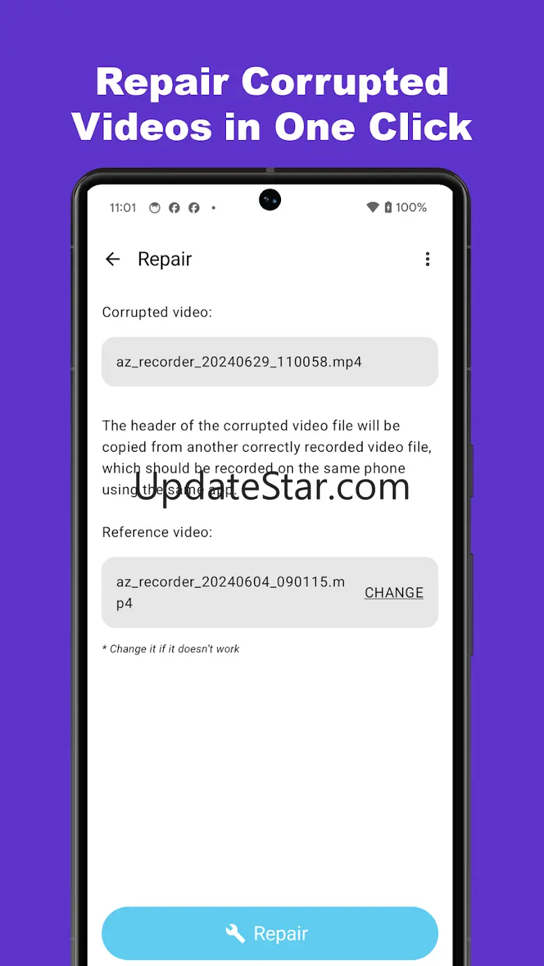 Video Fixer - VFixer 1.7.4