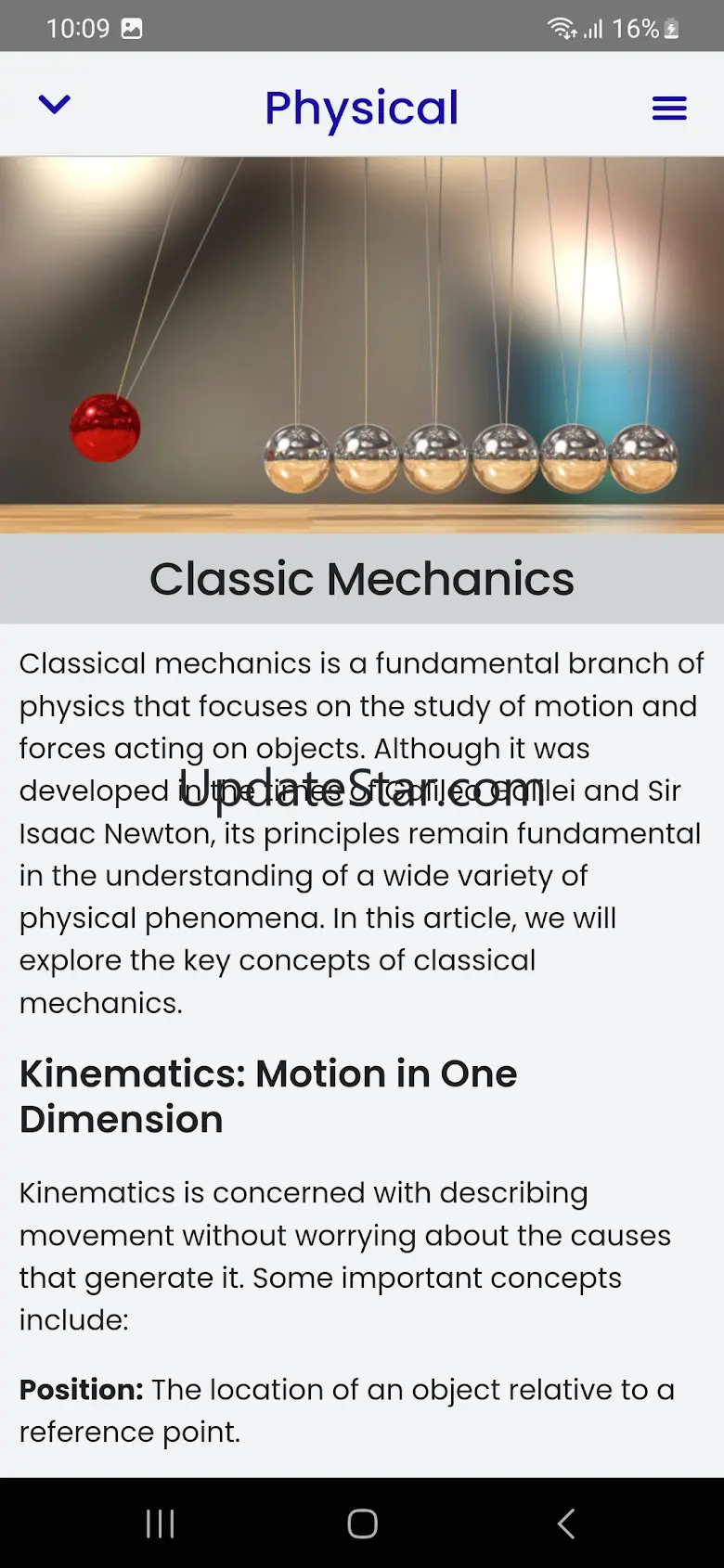 Physics Course 1.0