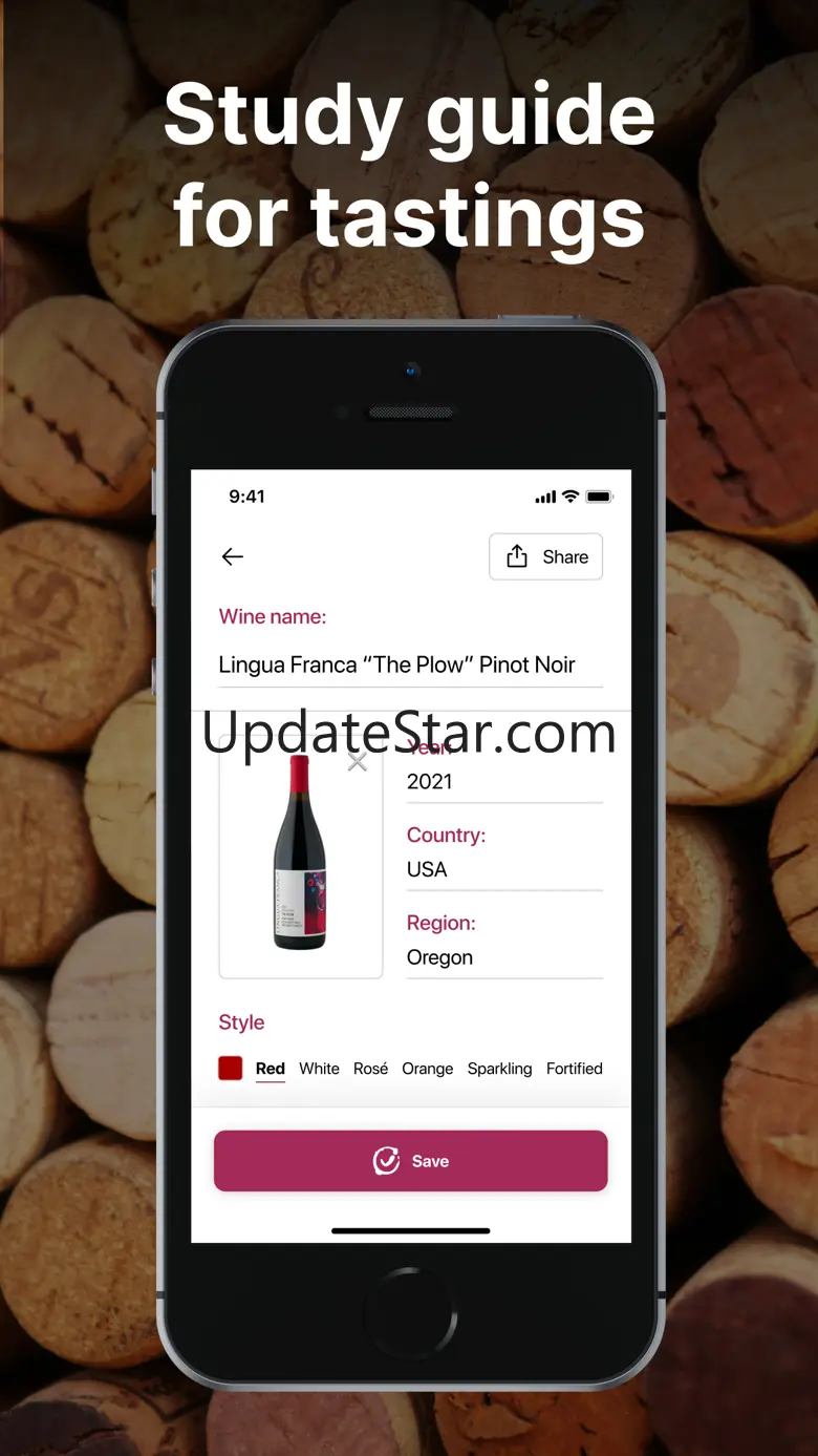 Wine Tracker: Tasting Notes 1.7