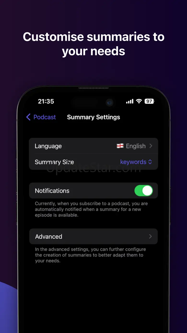 Podi: Your Podcast Summaries 1.5.4