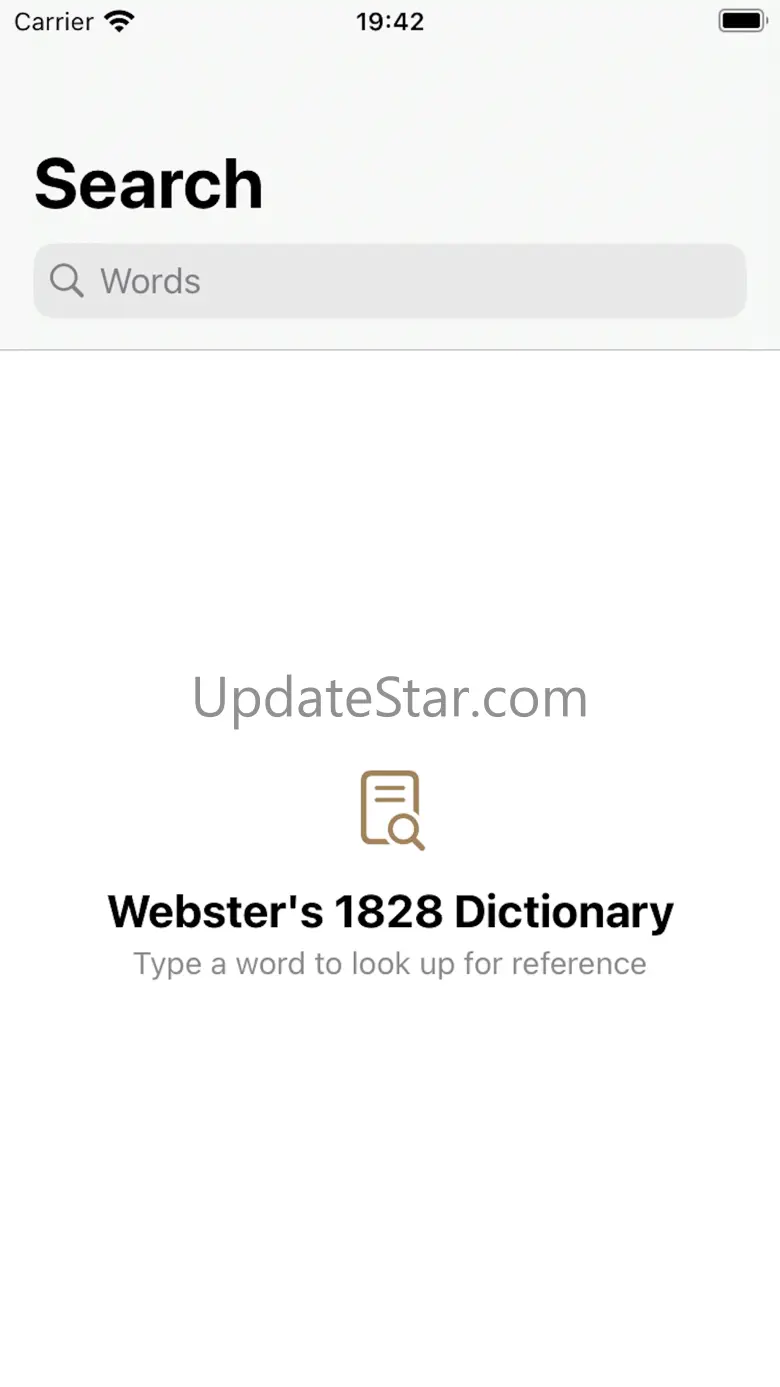 Webster's 1828 Dictionary 1.0
