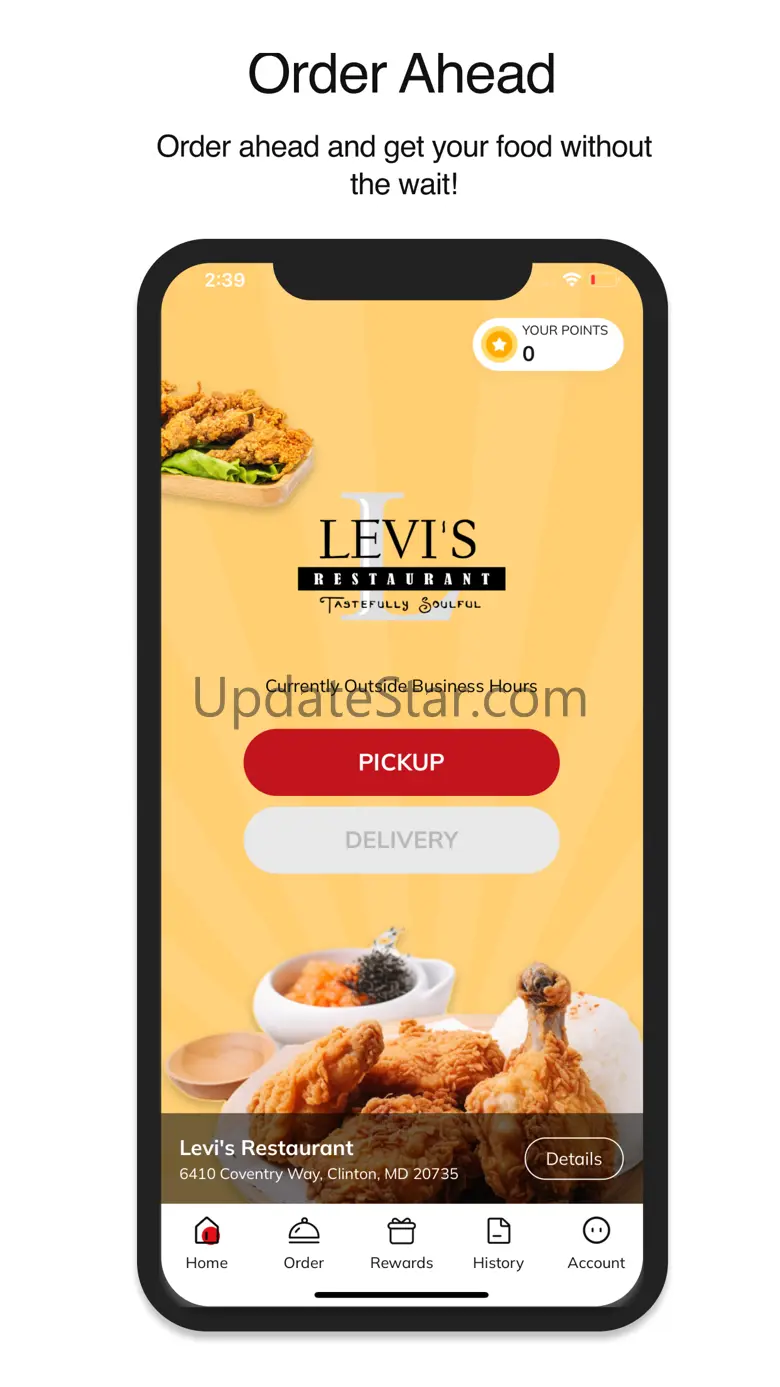 Levi's Restaurant 2.17.0