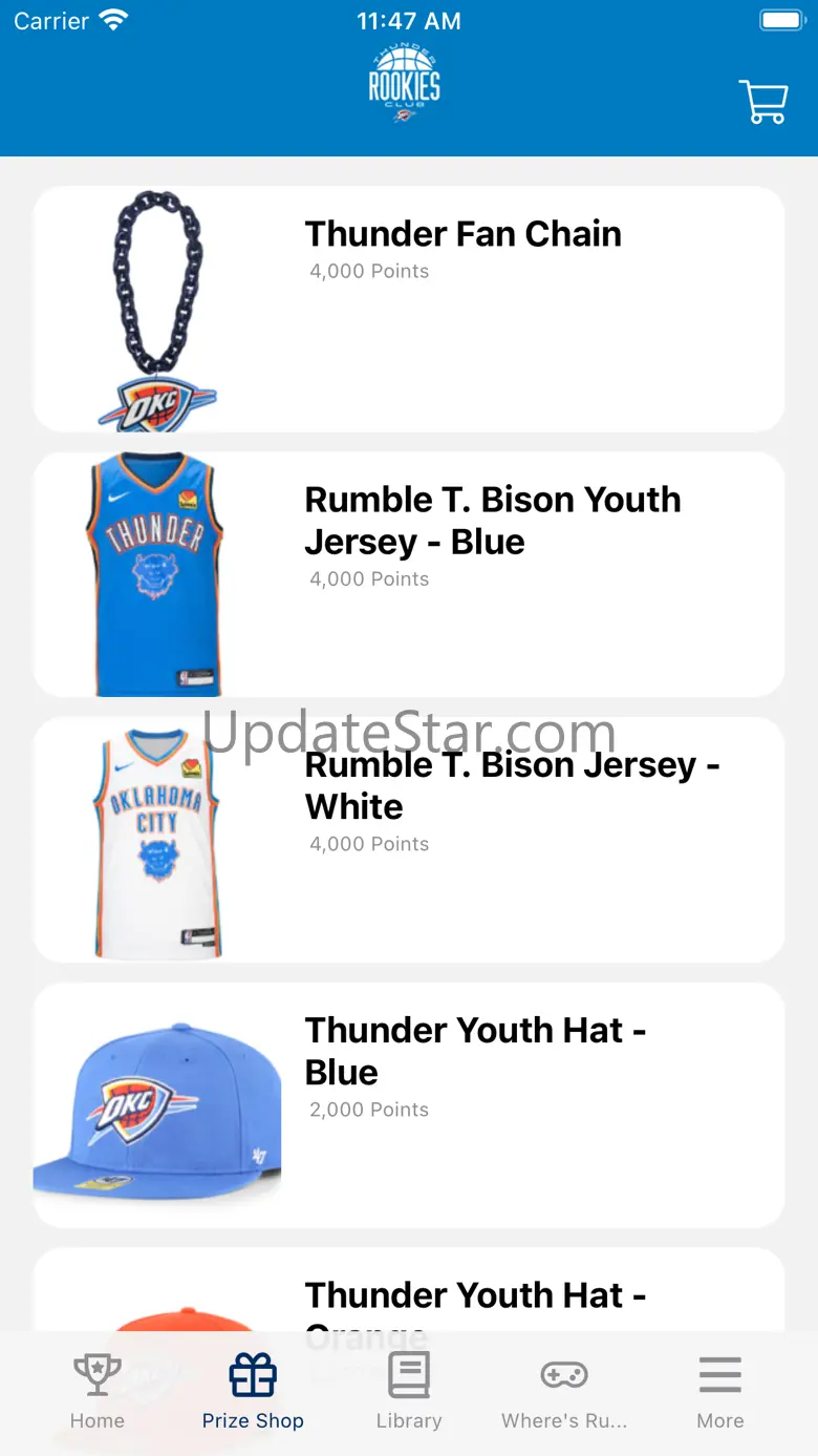 Thunder Rookies Club 10.3.5