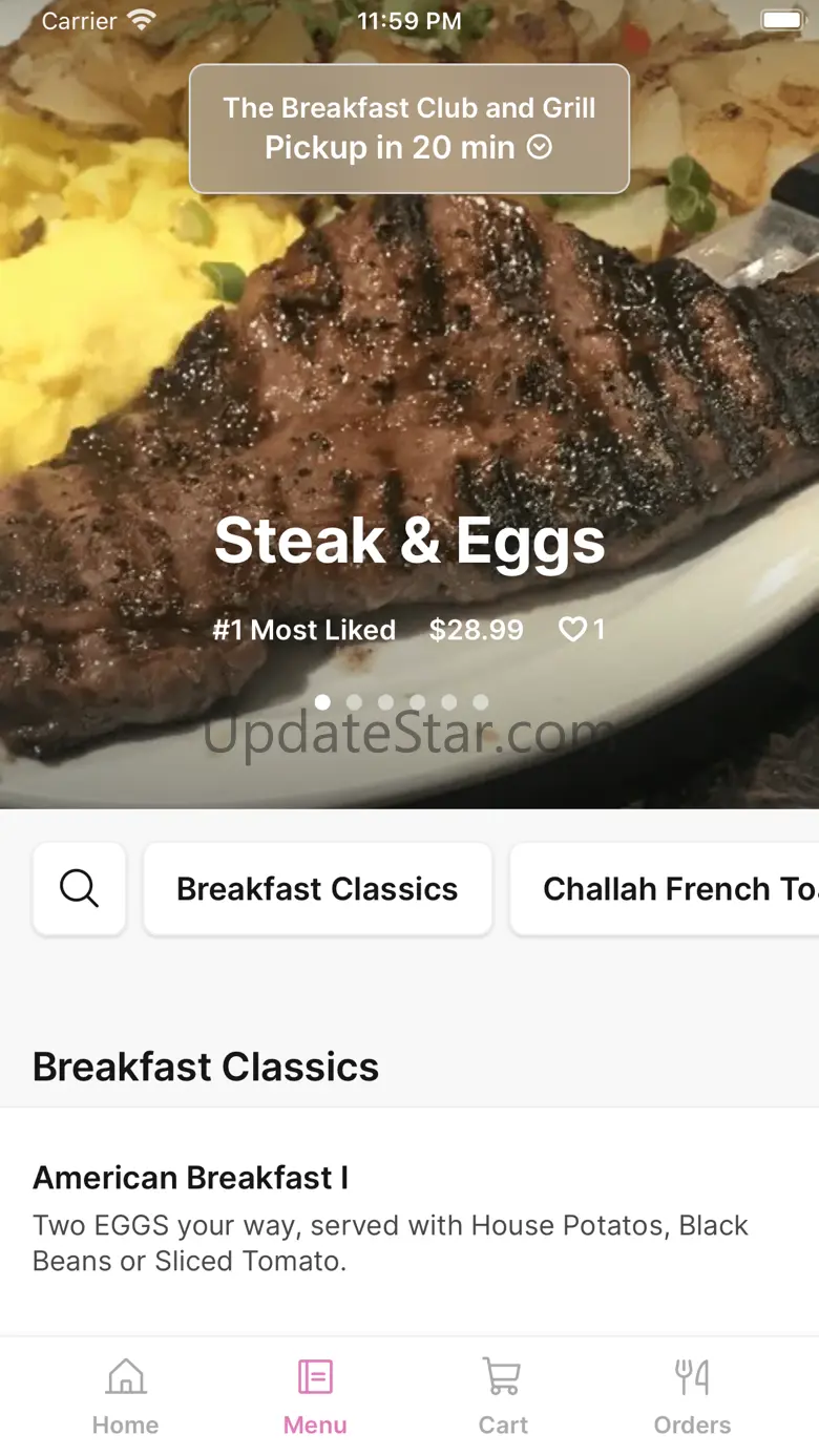 The Breakfast Club and Grill 33.0.1
