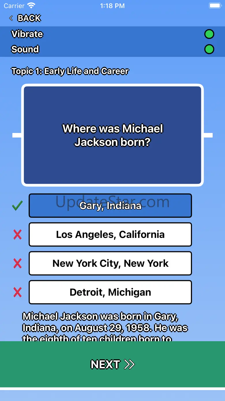 Michael Jackson Trivia 1.0