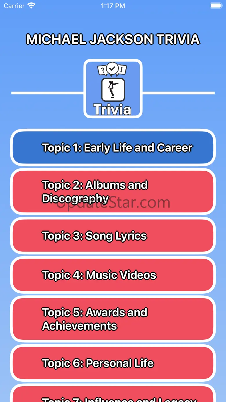Michael Jackson Trivia 1.0