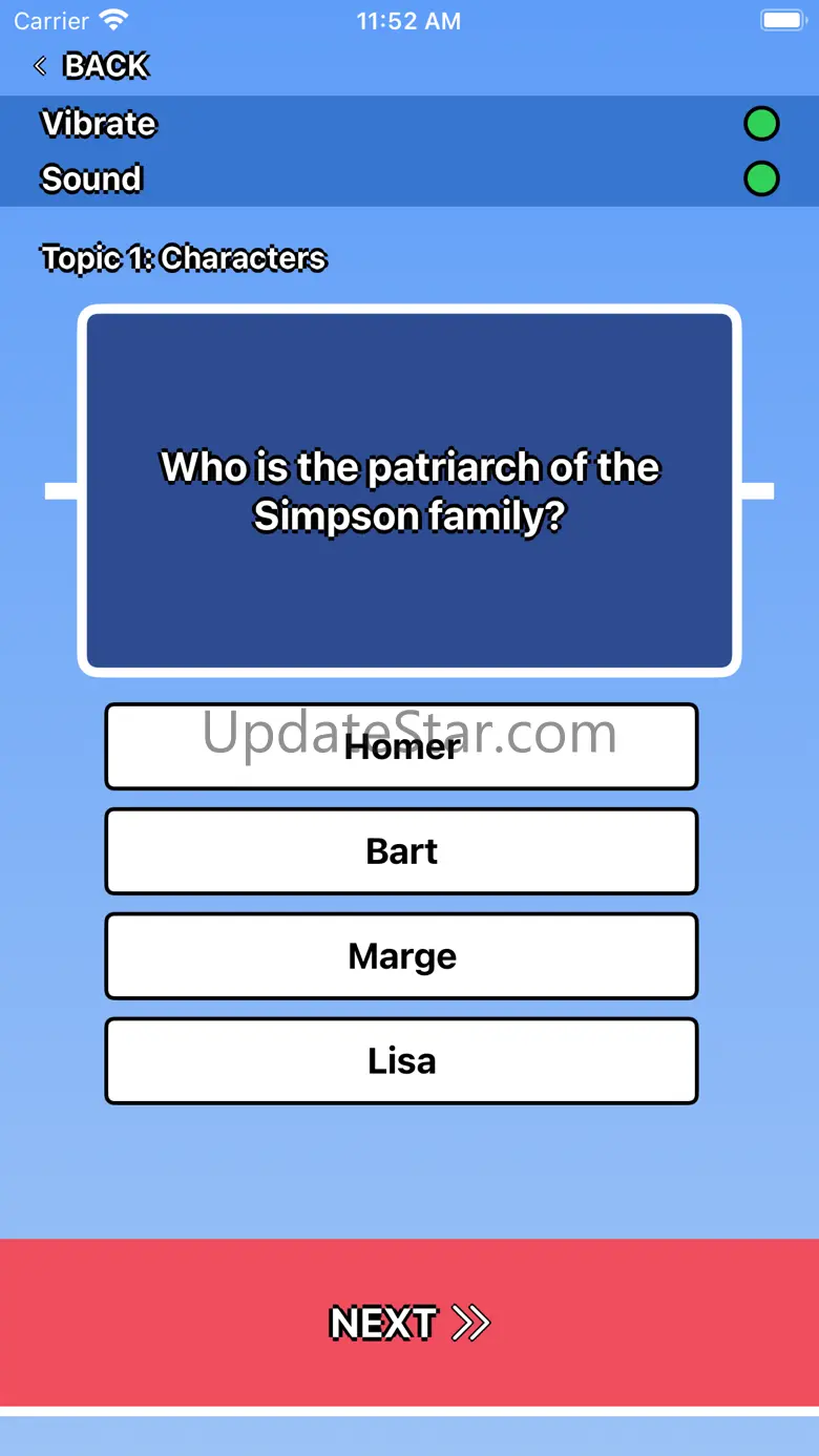The Simpsons Trivia 1.0