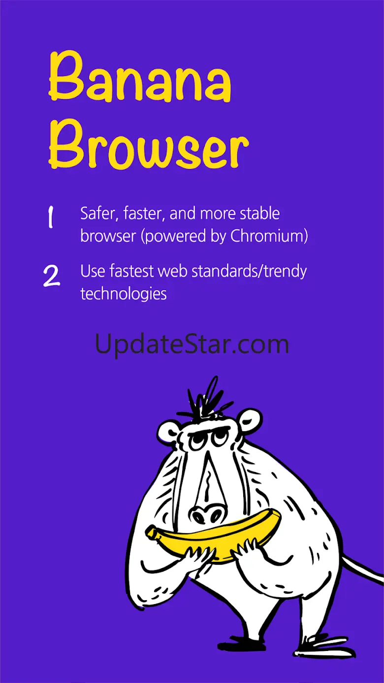 Banana Browser: Adblock, Secur 19.12 @ 133.0.6943.138.3