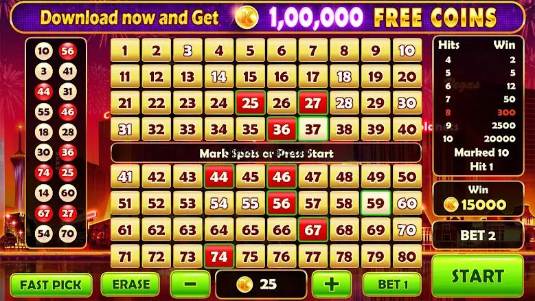 Prime Keno Games:Vegas Lottery 2.4.5