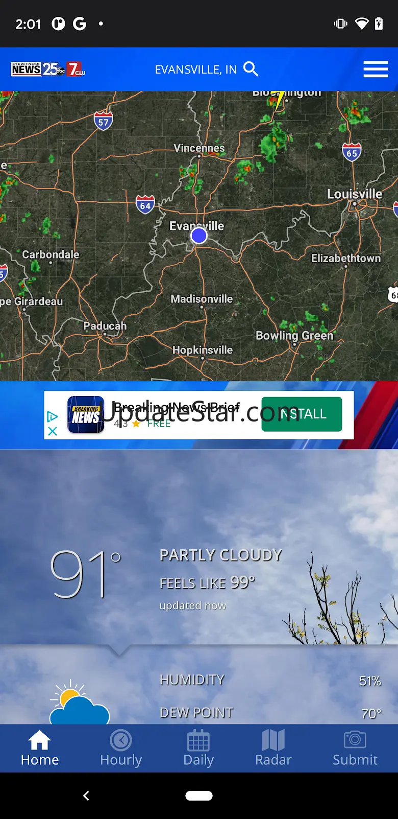 Tristate Weather - WEHT WTVW 5.15.406