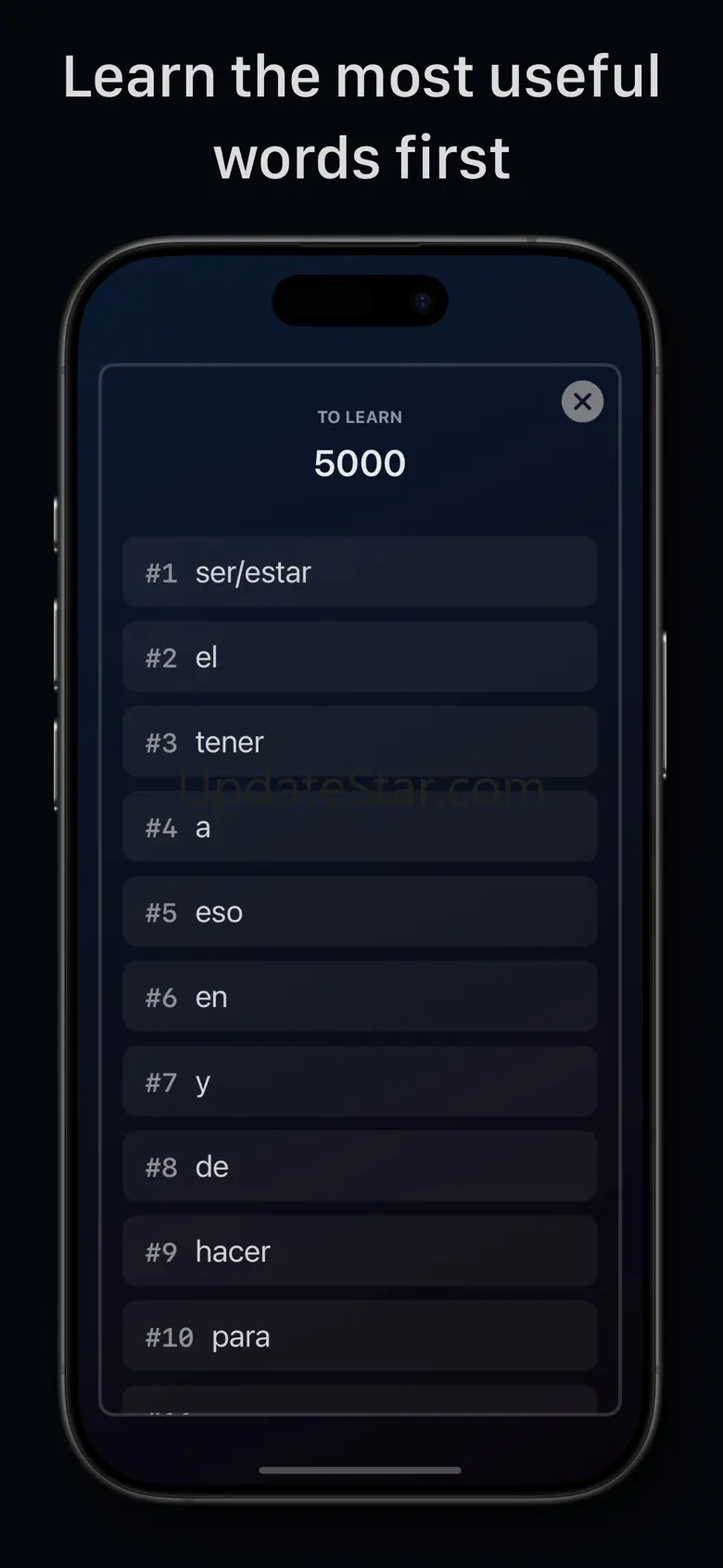 Learn vocabulary — #5000words 1.1.4