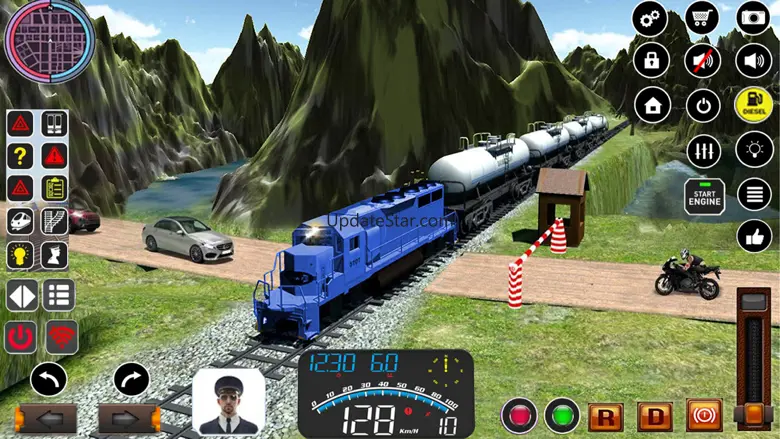Uphill Train Simulator Games 1.4
