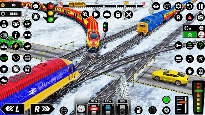 Uphill Train Simulator Games 1.4
