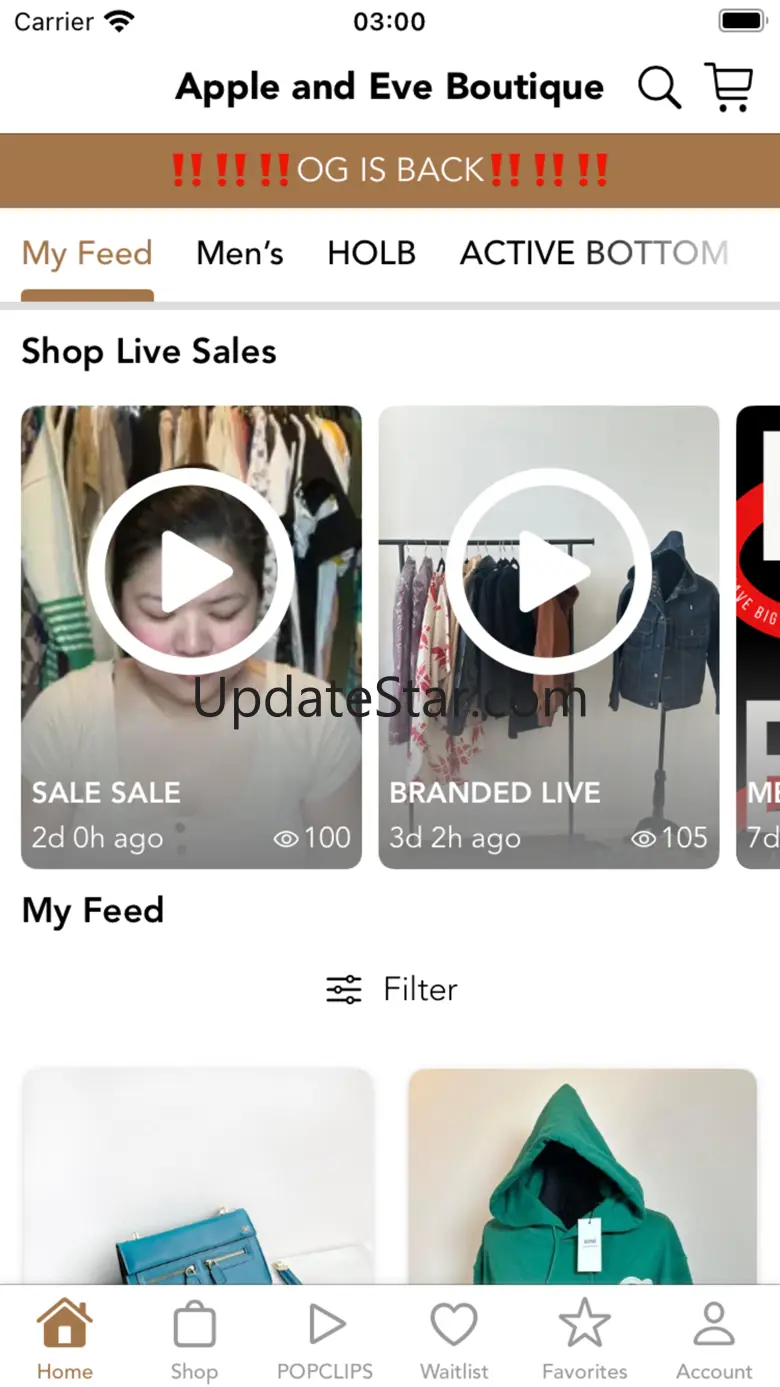 Apple and Eve Boutique 3.17.20