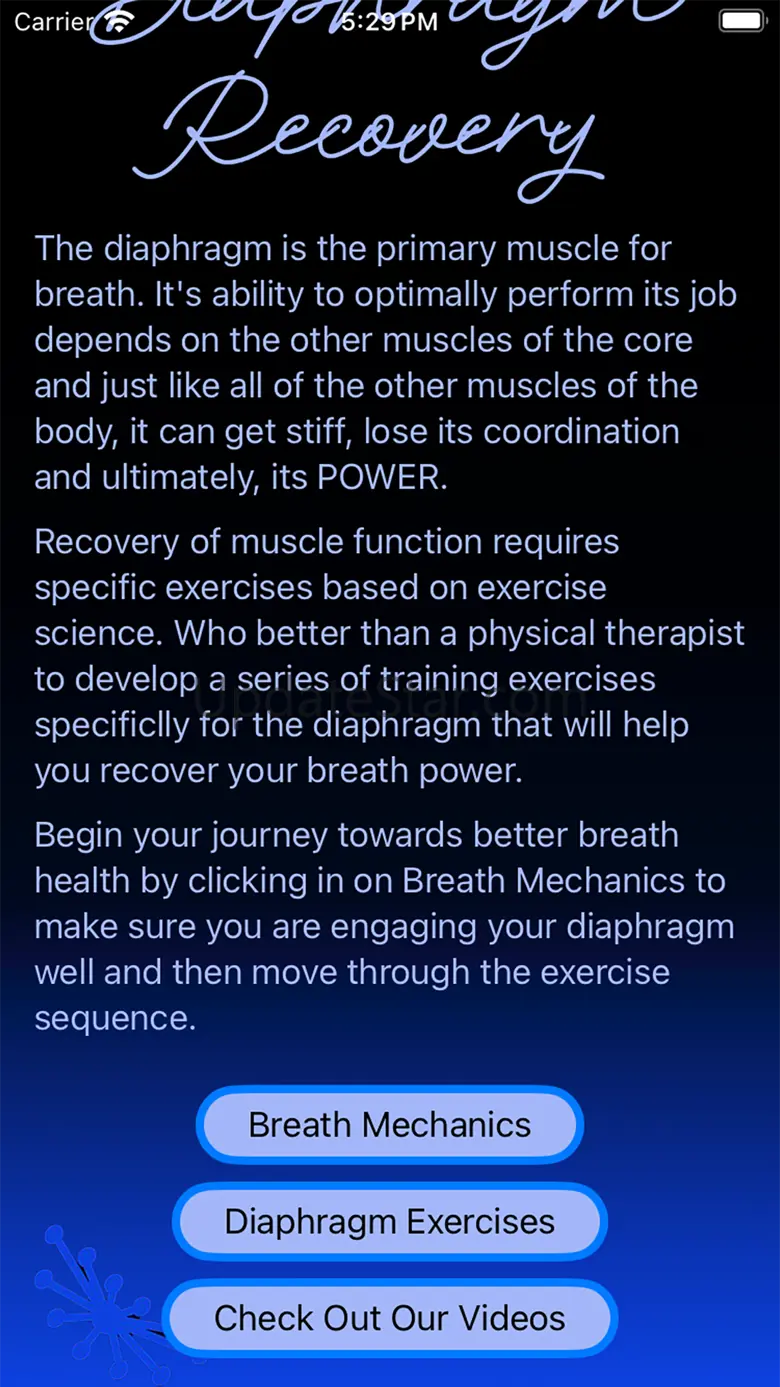 Diaphragm Recovery 1.2