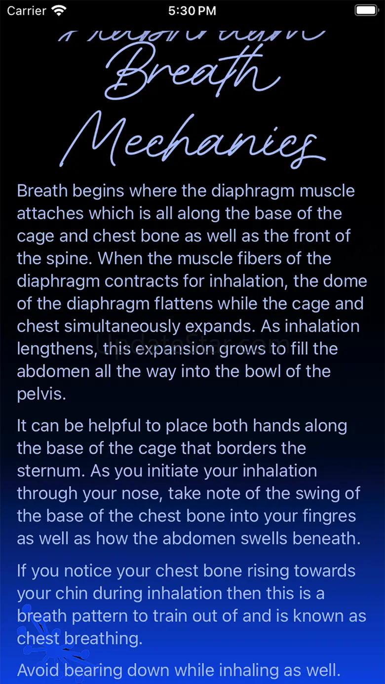 Diaphragm Recovery 1.2