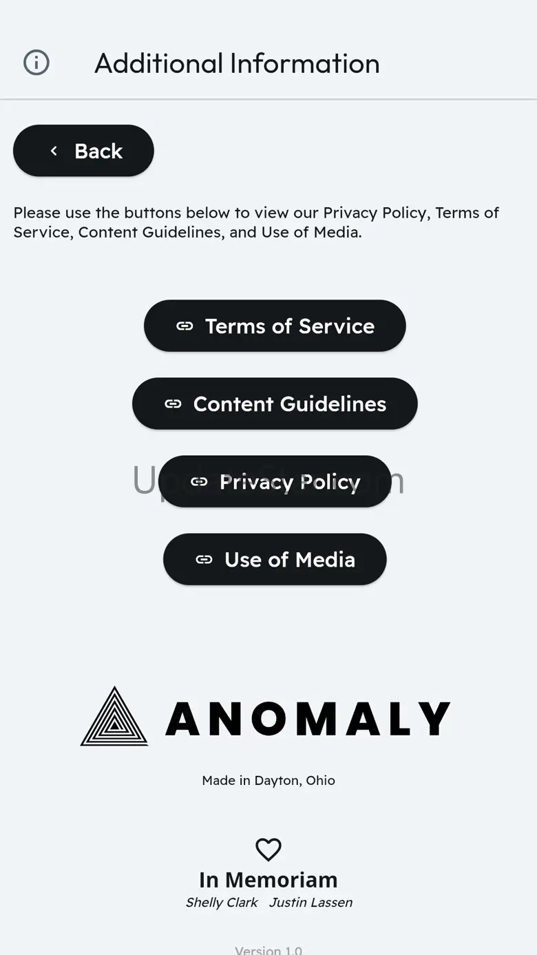 Anomaly Network 1.7