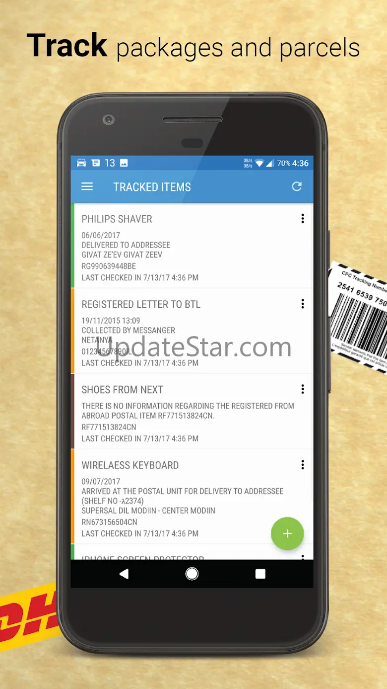 Package Tracker 1.0.4