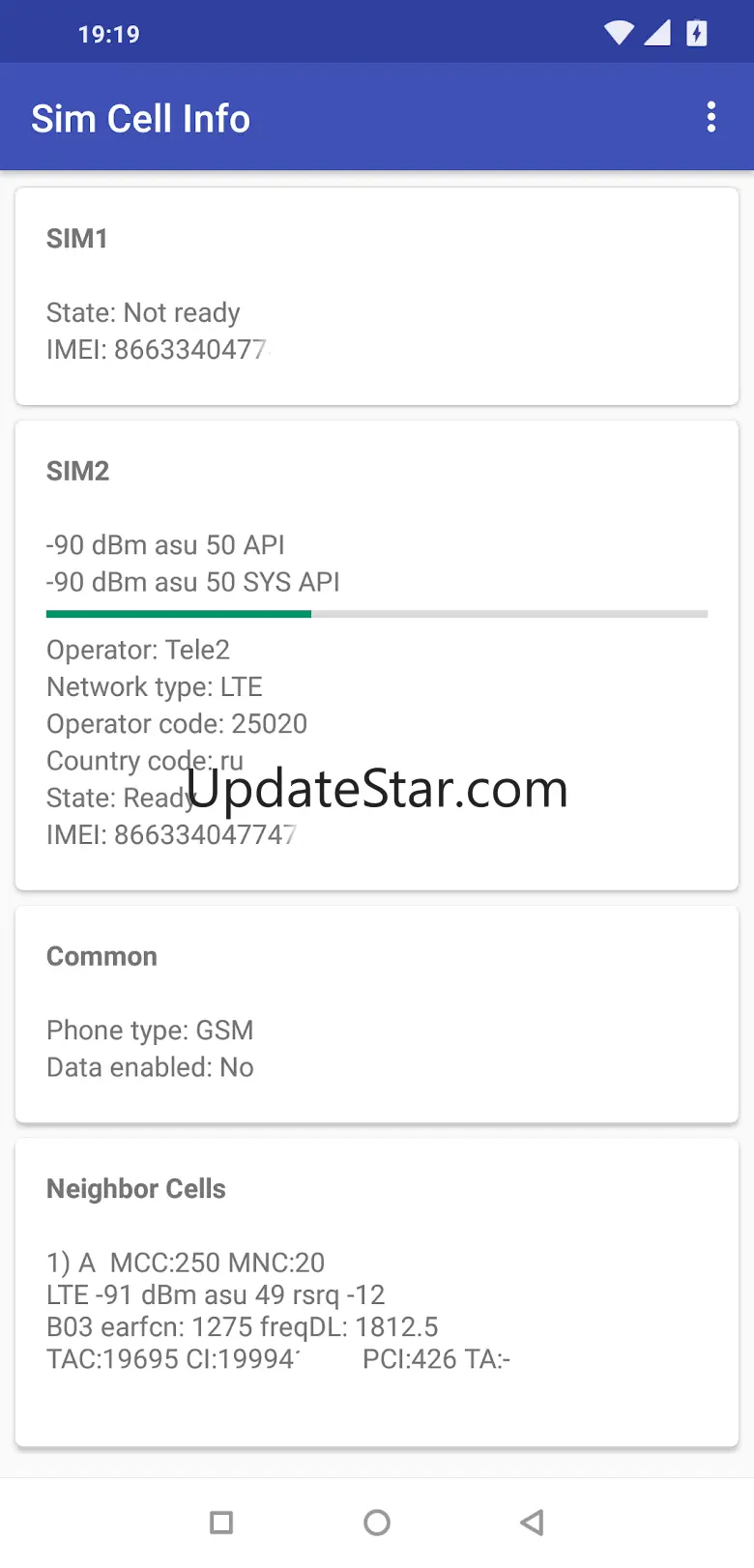Sim Cell Info 1.2.1
