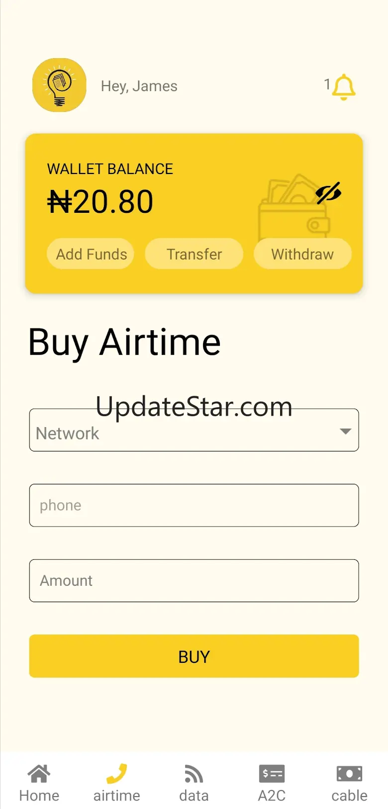 DotmanWallet - Sell ur airtime 28