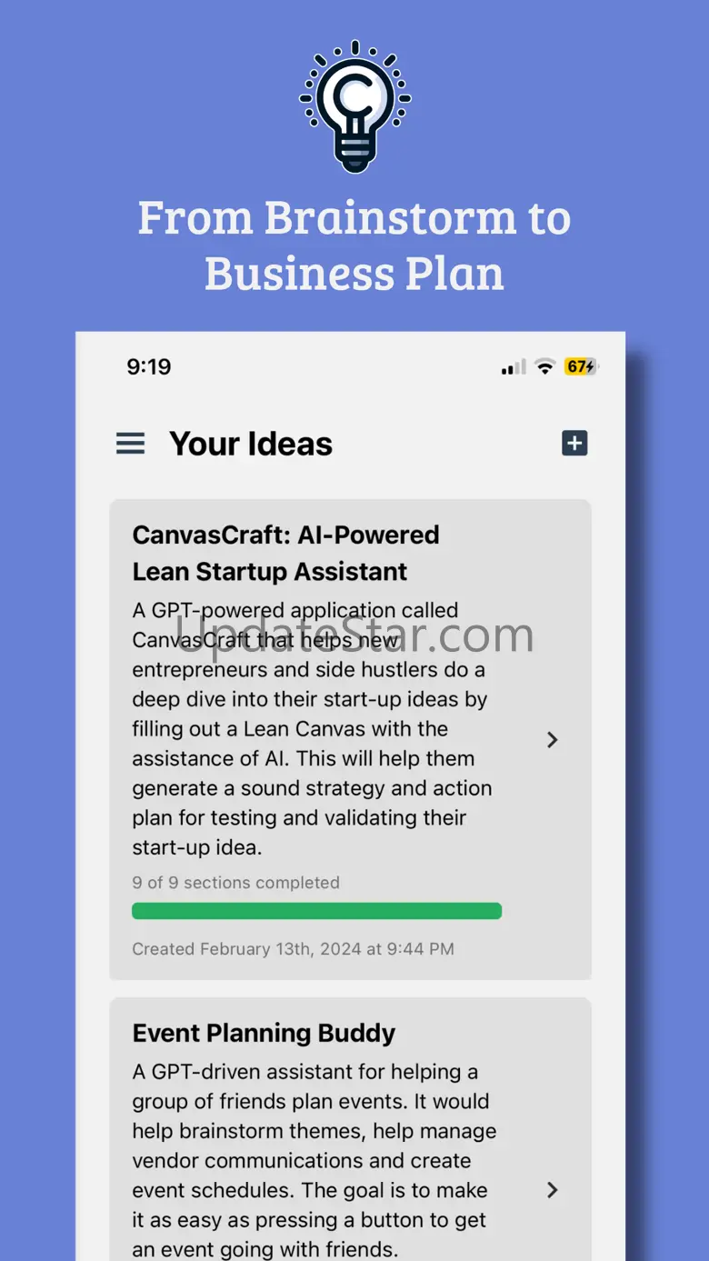 CanvasCraft - Startup Builder 1.0.0