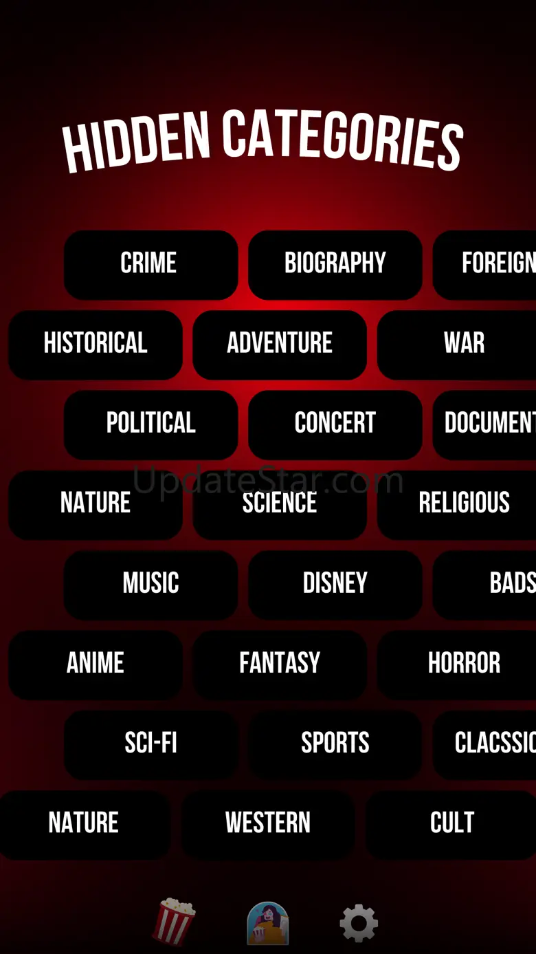 Secret Categories for Netflix 1.1
