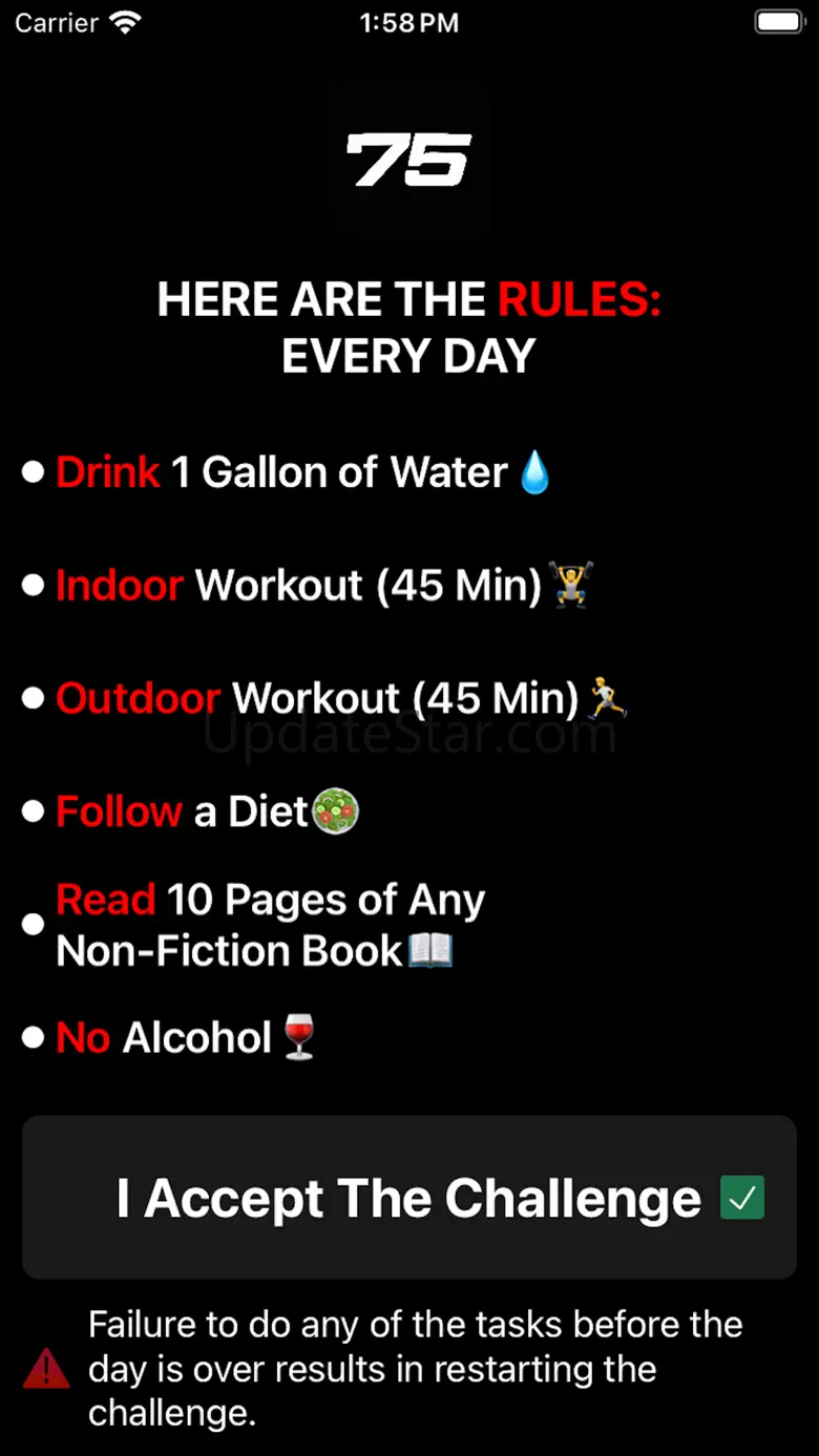 75 Day Challenge Soft & Tough 1.01