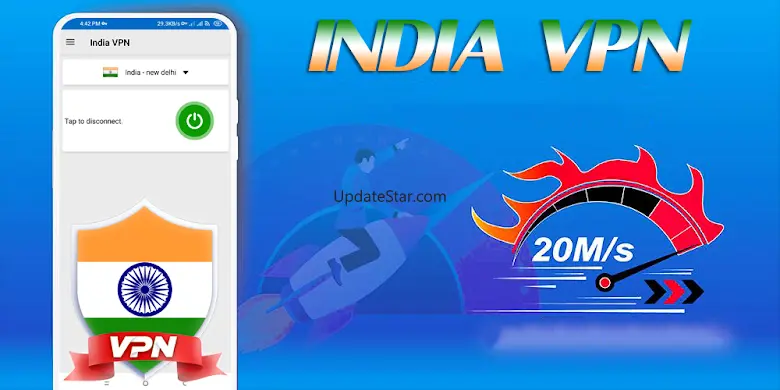 India VPN - Fast & Secure 3.40