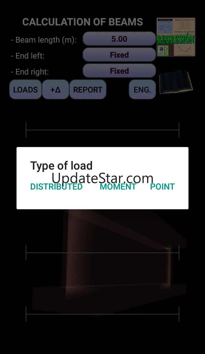 Beam calculator XXXI