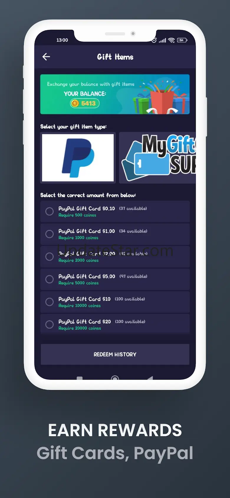 MoneyTune: Earn Gift Cards 2.56