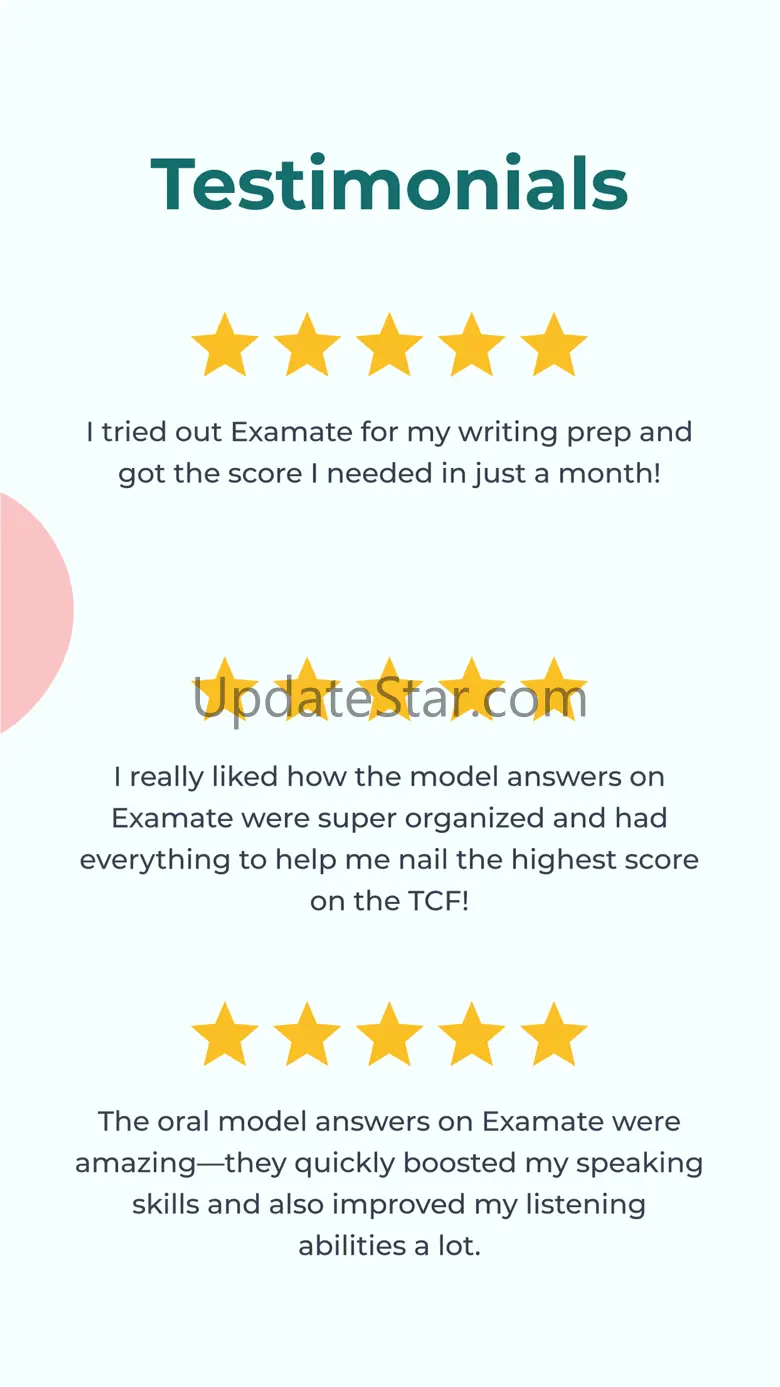 Examate TCF Canada 8.7