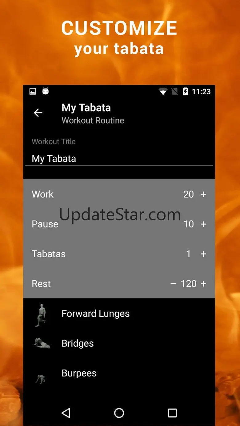 Tabata Timer. HIIT Training 4.08