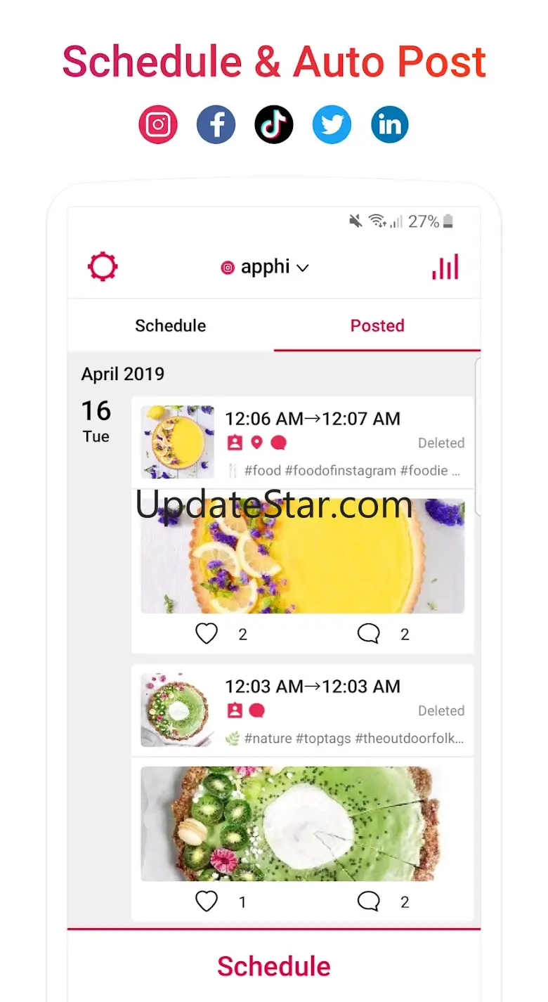 Apphi: Schedule Social Media 11.8.1