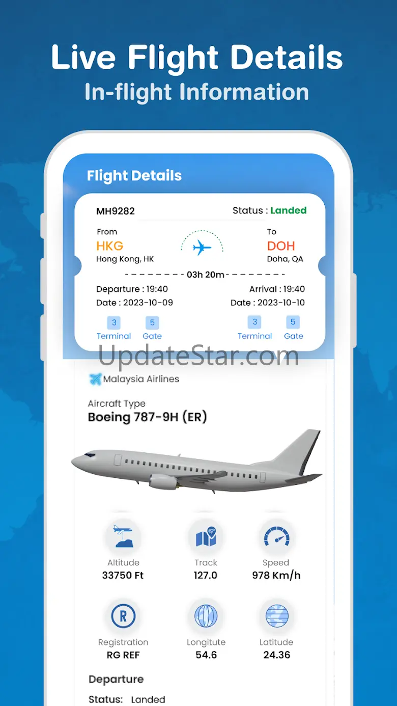 Real Time Flight Tracker 1.0.3.6