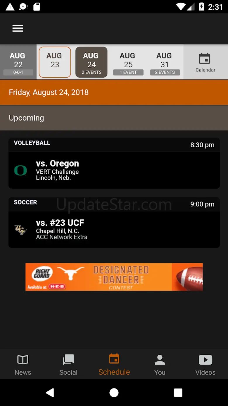 Texas Longhorns 5.3.0