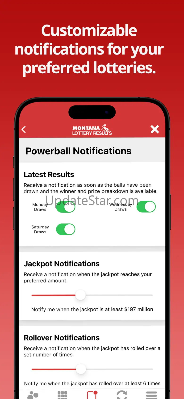 Montana Lottery Numbers 1.0.2